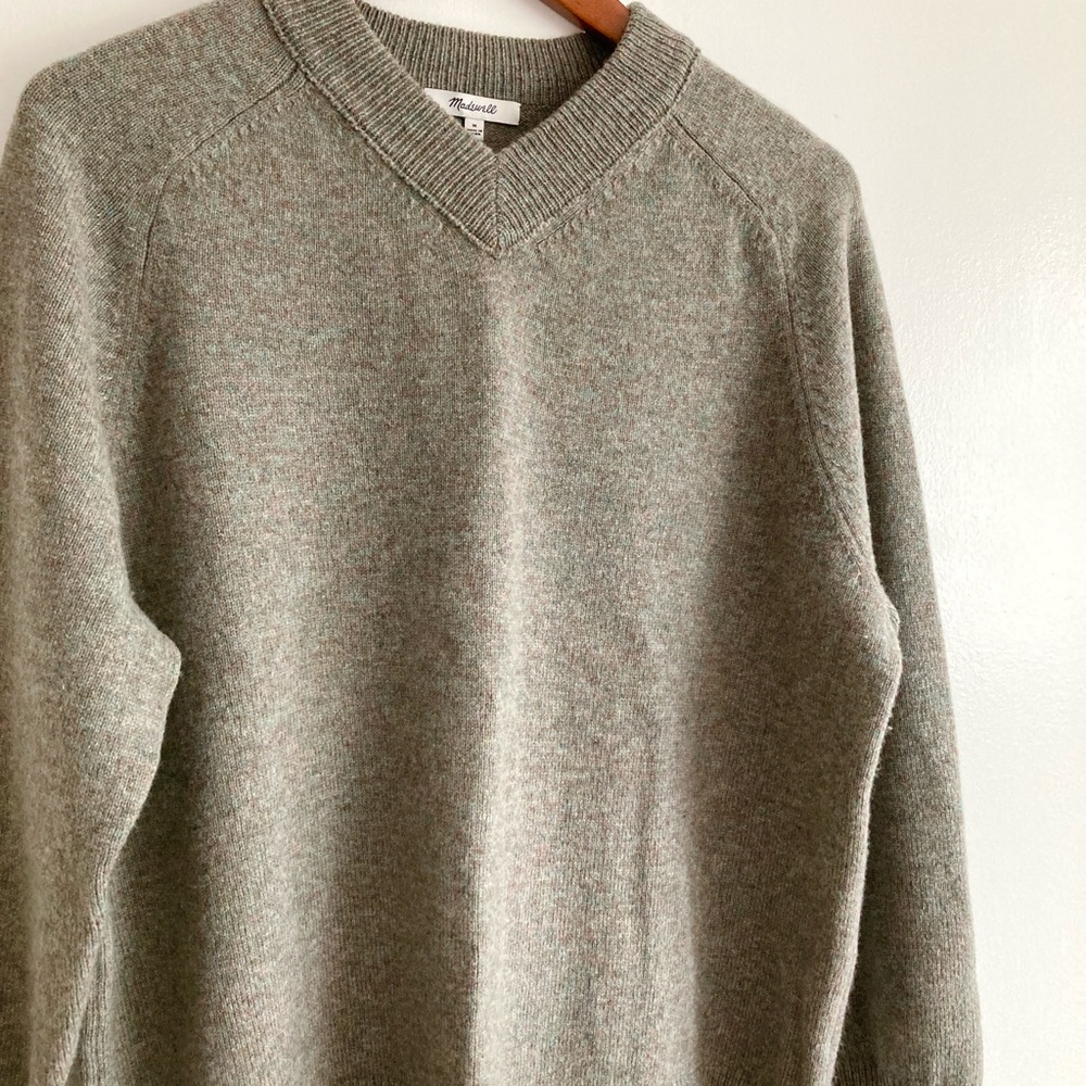 Madewell Gray Melange Sweater NWOT